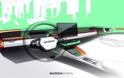 Nuova Skoda Epiq: il SUV elettrico compatto che rivoluziona gli interni dei SUV di Skoda